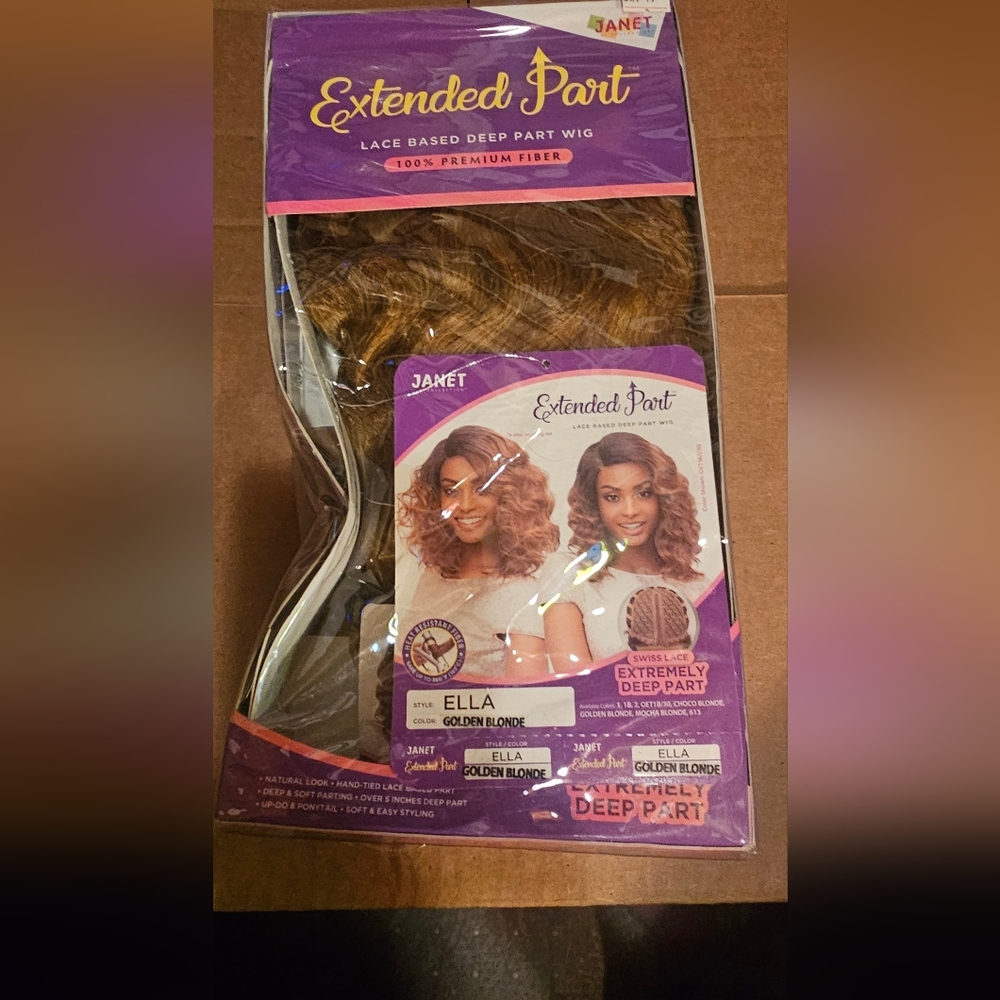 Ella Golden Blonde Lace Wig